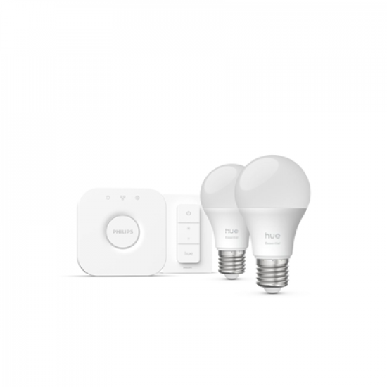 Philips Hue E WCA 806 A60 2kit SW EU | E27 | 8 W | 16 million colors, White and colored light