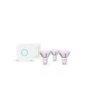 Philips Hue E WCA 345 GU10 3kit SW EU | GU10 | 4.7 W | 16 million colors, White and colored light