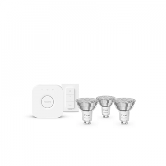 Philips Hue E WCA 345 GU10 3kit SW EU | GU10 | 4.7 W | 16 million colors, White and colored light
