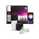Philips Hue Starter set: 3 GU10 bulbs, dimmer switch, Hue Bridge Pro | GU10 | Zigbee, Wi-Fi, Bluetooth