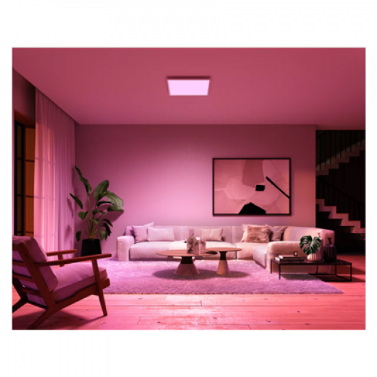 Philips Hue Surimu Square Panel Light, 60 x 60 cm | 2000-6500 Hue White Color Ambiance