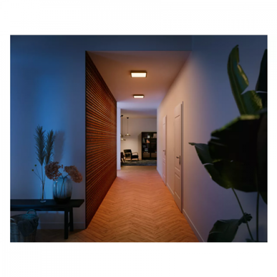 Philips Hue Aurelle square panel light, Black | 2200-6500 Hue White Ambiance