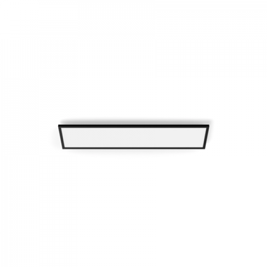 Philips Hue Aurelle rectangular panel light, Black, 120 x 30 cm | 2200-6500 Hue White Ambiance