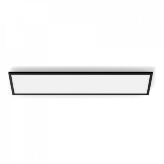Philips Hue Aurelle rectangular panel light, Black, 120 x 30 cm | 2200-6500 Hue White Ambiance