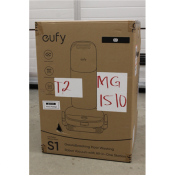 SALE OUT. Anker Eufy Robot Vacuum Cleaner Omni S1 | Anker Eufy Robot Vacuum Cleaner with All-in-One Station | Omni S1 | Wet&Dry | Operating time (max) 216 min | 4600 mAh | 8000 Pa | Gray | DAMAGED PACKAGING