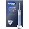 Oral-B | Electric Toothbrush | Vitality Pro | Rechargeable | For adults | Number of brush heads included 1 | Number of teeth brushing modes 3 | Blue