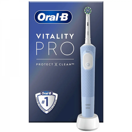 Oral-B | Electric Toothbrush | Vitality Pro | Rechargeable | For adults | Number of brush heads included 1 | Number of teeth brushing modes 3 | Blue