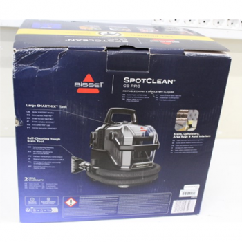 SALE OUT. SALE OUT. Bissell | Portable Carpet and Upholstery Cleaner | SpotClean C9 Pro | Corded operating | Washing function | 400 W | 20 month(s) | DAMAGED PACKAGING