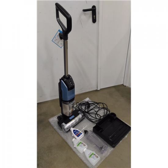 SALE OUT. Bissell Vacuum Cleaner | CrossWave EdgeFind Select All-in-one Multi-surface | Corded operating | Washing function | 290-340 W | Black/Lake Blue/Silver | UNPACKED, NOT USED
