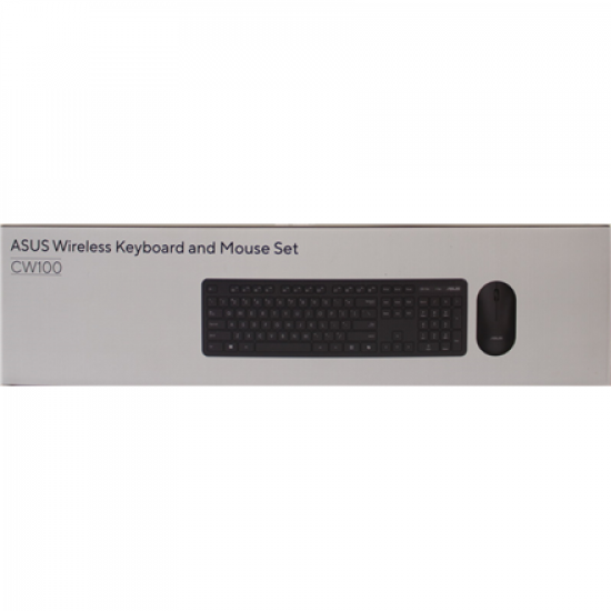 SALE OUT. ASUS CW100 KEYBOARD+MOUSE/BK/UI/104 | SALE OUT. | Asus CW100 | Keyboard and Mouse Set | Wireless | US | Black | DEMO