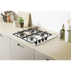 Candy Hob | Idea CHW6LBX/4U2 | Gas | Number of burners/cooking zones 4 | Knob | Stainless Steel