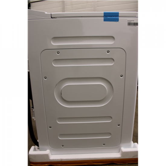 SALE OUT. Midea Washing Machine | MF100T60B/W-HR | Energy efficiency class A | Top loading | Washing capacity 6 kg | 1200 RPM | Depth 61 cm | Width 40 cm | Display | LED | Steam function | White | DAMAGED PACKAGING, DAMAGED PAINT ON THE RIGHT SIDE