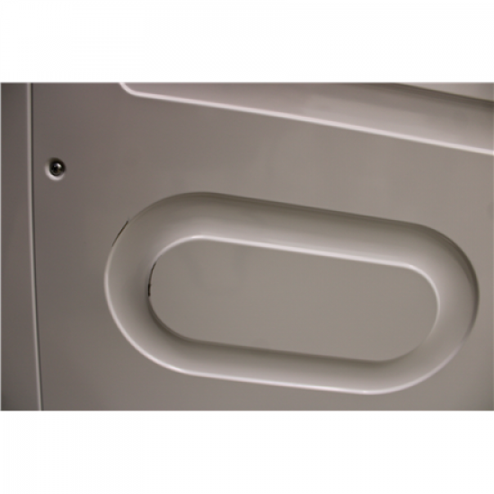 SALE OUT. Midea Washing Machine | MF100T60B/W-HR | Energy efficiency class A | Top loading | Washing capacity 6 kg | 1200 RPM | Depth 61 cm | Width 40 cm | Display | LED | Steam function | White | DAMAGED PACKAGING, DAMAGED PAINT ON THE RIGHT SIDE