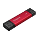 Kingston Dual Portable Solid-State Drive, USB Type-A and Type-C | 2000 GB | Solid-state drive interface USB 3.2 Gen 2 | Read speed 1050 MB/s | Write speed 950 MB/s