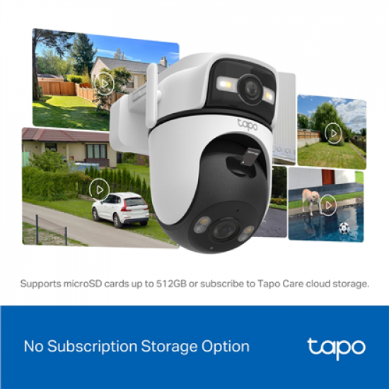 Surveillance camera TP-LINK Tapo C545D Outdoor Dual Lens Camera 8885020629255