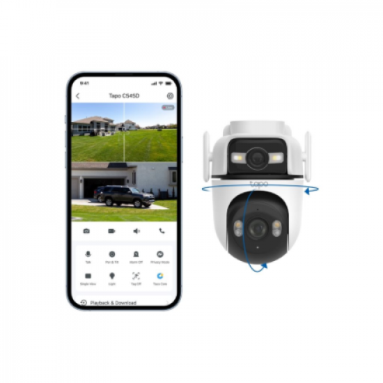 Surveillance camera TP-LINK Tapo C545D Outdoor Dual Lens Camera 8885020629255