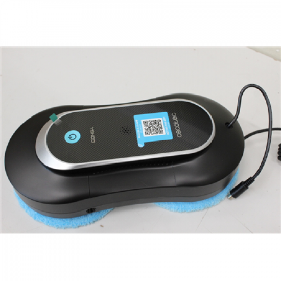 SALE OUT. Cecotec Window Cleaning Robot | Conga Windroid 1090 Double Spray Connected | Corded | Black | USED, DIRTY
