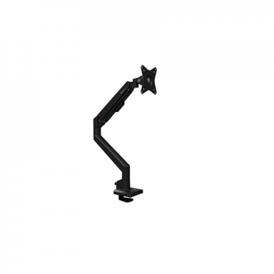 Arozzi Desk Mount | Neo Single - Gas Spring Monitor Arm AZ-ALZARE-NEO-BK | Tilt, Swivel, Rotation | Maximum weight (capacity) 9 kg | Black