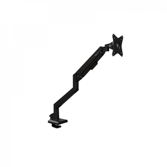 Arozzi Desk Mount | Neo Single - Gas Spring Monitor Arm AZ-ALZARE-NEO-BK | Tilt, Swivel, Rotation | Maximum weight (capacity) 9 kg | Black