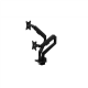 Arozzi Desk Mount | Neo Duo - Gas Spring Monitor Arm AZ-ALZARE-NEO-DUO-BK | Tilt, Swivel, Rotation | Maximum weight (capacity) 9 kg | Black