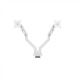 Arozzi Desk Mount | Neo Duo - Gas Spring Monitor Arm AZ-ALZARE-NEO-DUO-WT | Tilt, Swivel, Rotation | Maximum weight (capacity) 9 kg | White