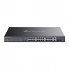 TP-LINK Omada 28-Port Gigabit Easy Managed Switch with 24-Port PoE+ | ES228GMP | Managed | Rackmountable | SFP ports quantity 2