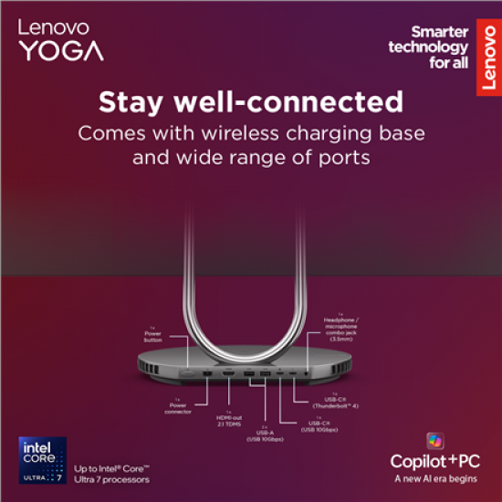 Lenovo Yoga AIO 32ILL10 31.5 UHD ULT7-258V/32GB/1TB/NVIDIA GF RTX 4050 6GB/WIN11 Pro/Nordic kbd/2Y Warranty | Lenovo Yoga | AIO 32ILL10 | Desktop | AIO | 31.5 