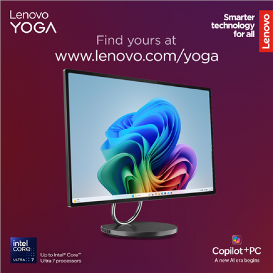 Lenovo Yoga AIO 32ILL10 31.5 UHD ULT7-258V/32GB/1TB/NVIDIA GF RTX 4050 6GB/WIN11 Pro/Nordic kbd/2Y Warranty | Lenovo Yoga | AIO 32ILL10 | Desktop | AIO | 31.5 