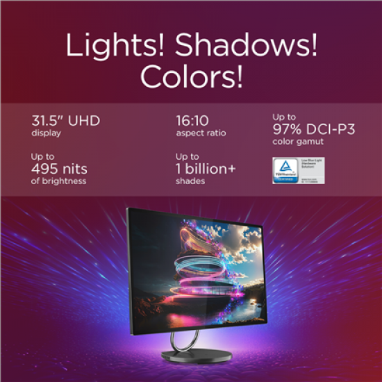 Lenovo Yoga AIO 32ILL10 31.5 UHD ULT7-258V/32GB/1TB/NVIDIA GF RTX 4050 6GB/WIN11 Pro/Nordic kbd/2Y Warranty | Lenovo Yoga | AIO 32ILL10 | Desktop | AIO | 31.5 