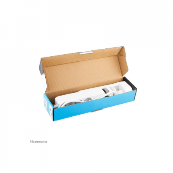 Neomounts | Desk socket with clamp and USB-C and USB-A ports - Quick charge | DS22-840WH6 | White