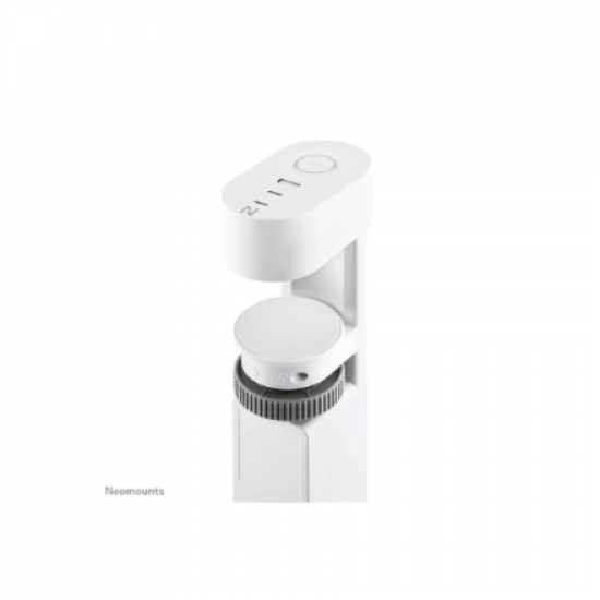 Neomounts | Desk socket with clamp and USB-C and USB-A ports - Quick charge | DS22-840WH6 | White