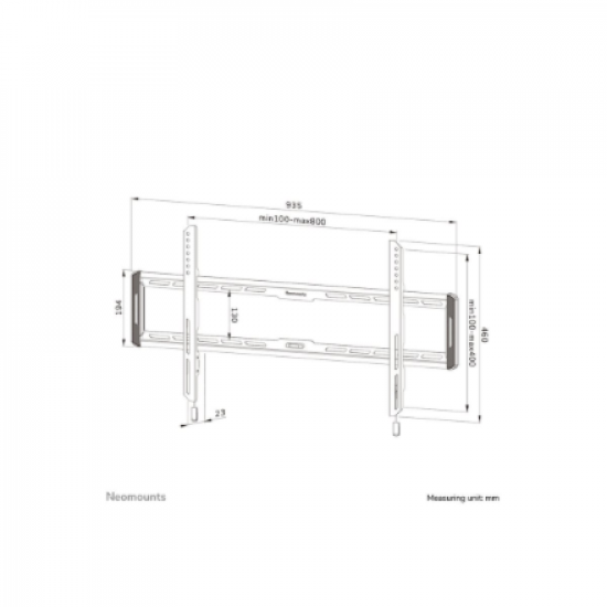 Neomounts Wall mount | WL30-550BL18 TV mount | 43-86 