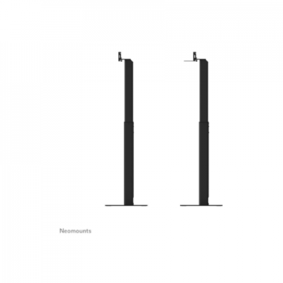 Neomounts Floor stand | AV80-500BL Videobar | Height adjustment, Depth adjustment | 43-110 