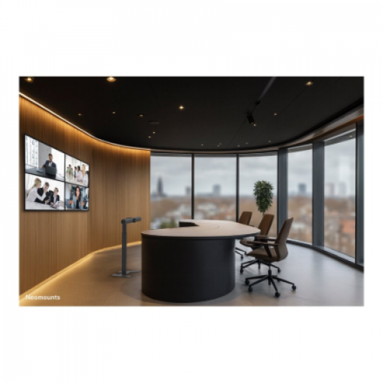 Neomounts Floor stand | AV80-500BL Videobar | Height adjustment, Depth adjustment | 43-110 