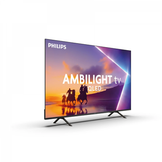 Philips 4K QLED Ambilight TV | 43PUS8450/12 | 43 | Smart TV | TITAN OS | UHD | Black