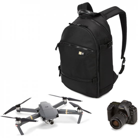 Case Logic Camera/Drone Medium Backpack | Bryker | Backpack | Black