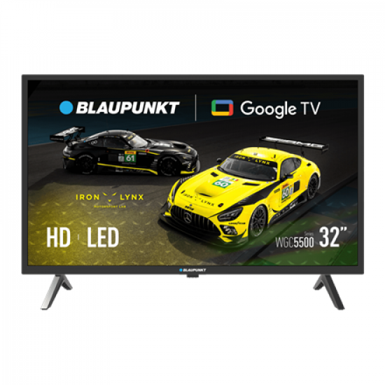 Blaupunkt LED TV | 32WGC5500S | 32 | Smart TV | Google TV | HD | Black