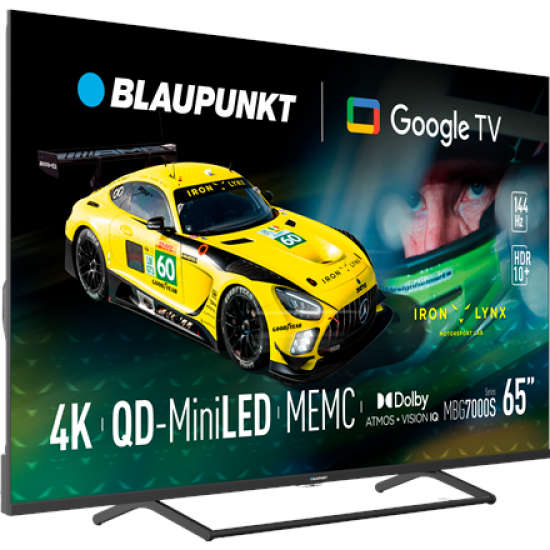 Blaupunkt Mini LED TV | 65MBG7000S | 65 | Smart TV | Google TV | Black