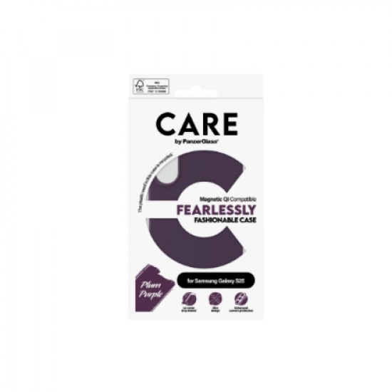 PanzerGlass | Back cover | Samsung | Galaxy S25 | Thermoplastic polyurethane (TPU) | Purple