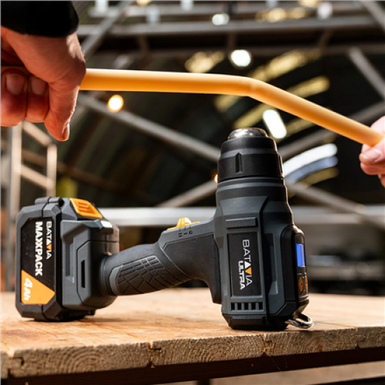 Batavia B.V. 18V Cordless Heat Gun with Digital LCD Display (battery and charger not included)