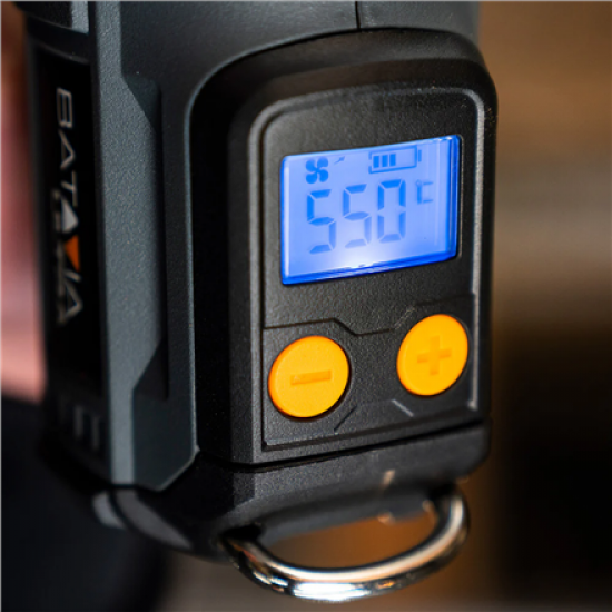 Batavia B.V. 18V Cordless Heat Gun with Digital LCD Display (battery and charger not included)