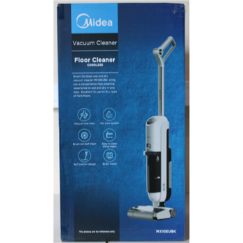 SALE OUT. | Midea Cordless Vacuum Cleaner | X10 Wet and Dry | 220 W | 22.2 V | Operating time (max) 35 min | Black | Warranty 24 month(s) | DAMAGED PACKAGING, USED, DIRTY, SCRATCHED AND WET ITEM. WRONG SN ON PACKAGING