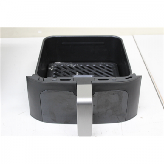 SALE OUT. Midea MAD1100DADK Air fryer digital,Two-zone cavity, 6.4L + 4.4L | Midea Two Zone Airfryer | MAD1100DADK | Power 1850 W | Capacity 4.4/6.4 L | Rapid Air technology | Black | USED, DIRTY, SCRATCHED ON TOP