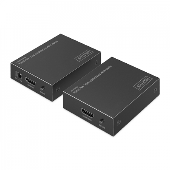 Digitus | HDMI KVM Extender Set, 4K/30Hz | DS-55357 | Black