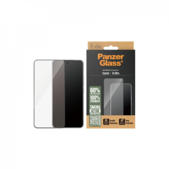 PanzerGlass Screen protector | Xiaomi | 15 Ultra | Glass | Transparent | Ultra-Wide Fit