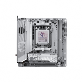 MSI MPG X870I EDGE TI EVO WIFI | Processor family AMD | Processor socket AM5 | DDR5 | Supported hard disk drive interfaces SATA, M.2 | Number of SATA connectors 2