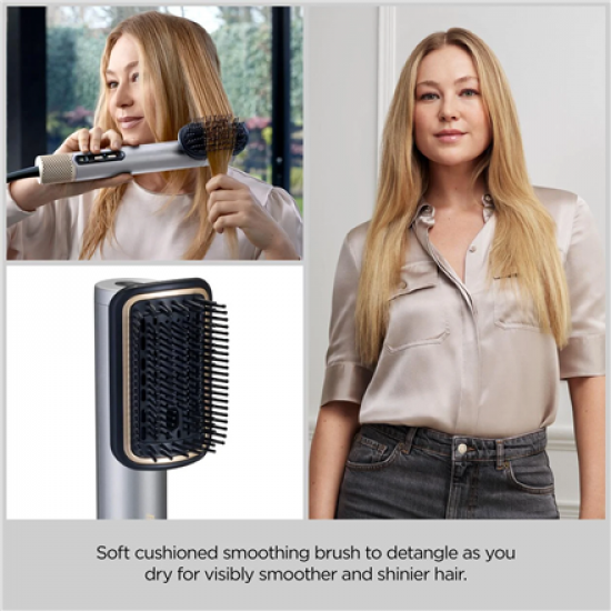 BABYLISS | Hair styling comb | Air Wand AS6555E | Ion conditioning | Number of heating levels 4 | 1600 W | Chrome