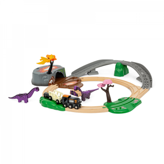 BRIO | WORLD Dinosaur Adventure Set, 36094
