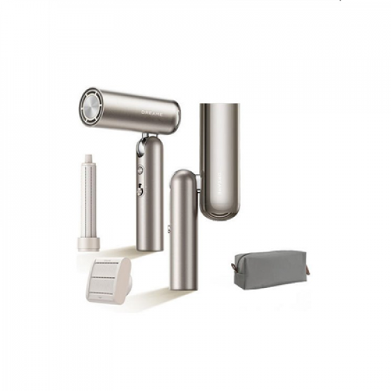 Dreame | Hair dryer | AHD51 Pocket Pro | 1300 W | Number of temperature settings 5 | Ionic function | Titanium Gold