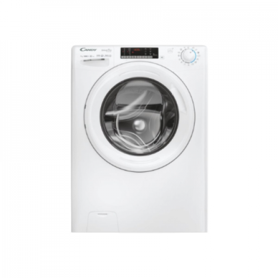 Candy Washing machine | CO4 374TWM6/1-S | Energy efficiency class A | Front loading | Washing capacity 7 kg | 1300 RPM | Depth 45.4 cm | Width 60 cm | Display | 4-digit | Direct drive | Wi-Fi | White